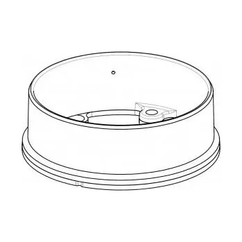Kouřovod Redukce ke krbové vložce Romotop 200/180 mm
