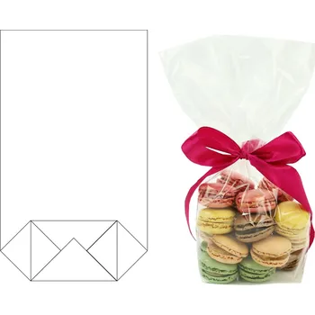 Dárková taška Celofánový sáček s křížovým dnem 140 x 210mm (Celofánový sáček s křížovým dnem 140 x 210 mm)