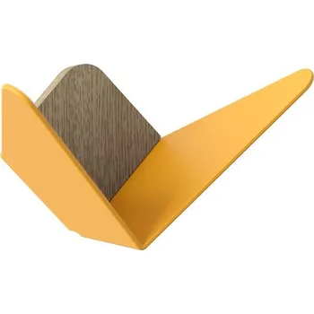 Věšák Nástěnný věšák s poličkou Umage Butterflies Medium 5285.Umage žlutá 11A