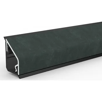 Obklad Resopal Ukončovací lišta nástěnná, Raja Black, 635 × 43 × 23 mm&nbsp;5127450