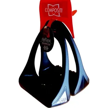 Vybavení pro koně Třmeny COMPOSITI Reflex Reflective