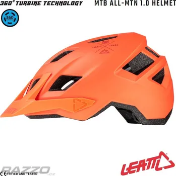 Chránič hlavy Dámská MTB helma LEATT MTB 1.0 AllMtn Helmet V23 Peach M