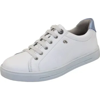 Dámská zdravotní obuv Sante zdravotní obuv Dámské zdravotní kožené tenisky nízké PE/00211102-02 BRANCO/AZUL Tabulka dámských velikostí: 37