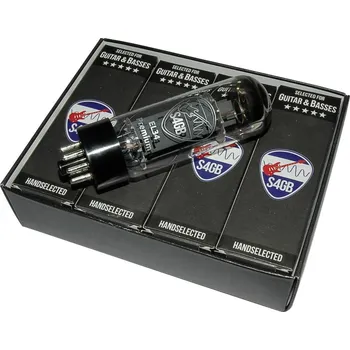 Elektronka BTB Vertrieb EL34 S4GB Premium kvartet elektronek (quartett) Vybráno pro kytara a basy výstupní pentoda Pólů: 8 Typ patice: Oktal Množství 4 ks