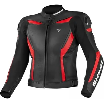 Moto bunda Shima Chase červená