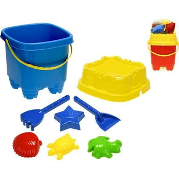 Hračka na písek Sada na písek 4 ks 20 cm s formičkami 10-11 cm 4 ks 10 m+