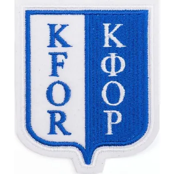 Nášivka Nášivka originální KFOR - modrá-bílá