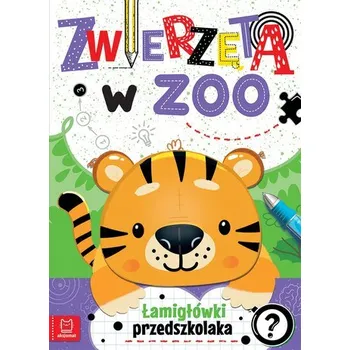 První čtění Zwierzęta w zoo. Łamigłówki przedszkolaka - Bator Agnieszka