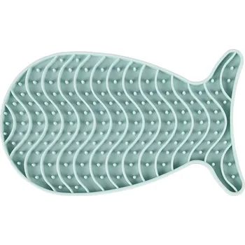 Hračka pro psa Lízací podložka FLAMINGO Marta mátově zelená 15x9cm