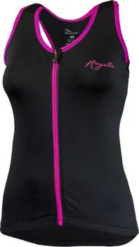 cyklistický dres Rogelli Abbey černo/růžové