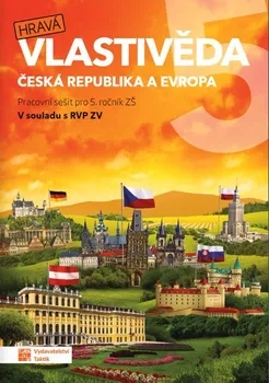 Vlastivěda Hravá vlastivěda 5: Česká republika a Evropa pracovní sešit - Nakladatelství Taktik (2023, brožovaná) 