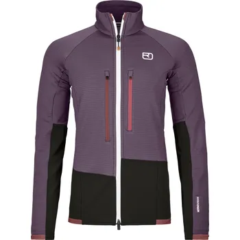 Pánská mikina Dámská Mikina Ortovox Fleece Rib Jacket Women's Barva: Wild Berry, Velikost: M