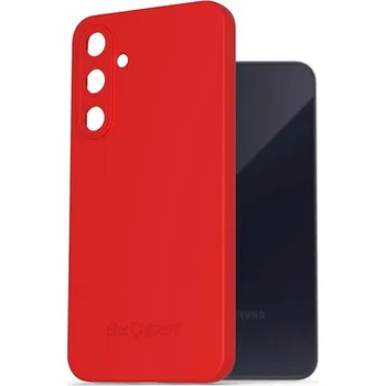 Pouzdro na mobilní telefon AlzaGuard Matte TPU Case pro Samsung Galaxy A55 5G červený