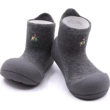 ATTIPAS Botičky Basic A21BA Charcoal M vel.20 (109-115mm) (A21BACharcoalM)