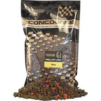 Benzar Mix Mikro Pelety Concourse Twister Pellet Mix 2 a 4 mm 800 g - Třešeň