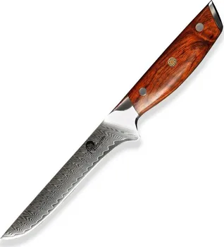 Kuchyňský nůž Dellinger Rose-Wood Damascus DXZB27RW6B vykosťovací nůž 16 cm