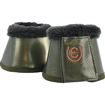 Koňské kamaše EQUESTRIAN STOCKHOLM Zvony Evening Haze Equestrian Stockholm, s beránkem, pár, green M