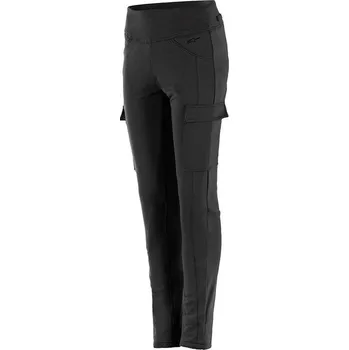Moto kalhoty Legíny IRA LEGGINGS, ALPINESTARS, dámské (černá) XL