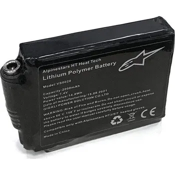 Moto rukavice Náhradní baterie pro vyhřívané rukavice HT-3/5/7 HEAT TECH, ALPINESTARS