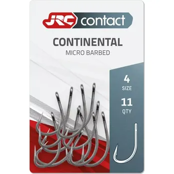 Rybářský háček JRC Háčky Contact Continental Carp Hooks #4 (JRC Contact Continental Carp Hooks #4)