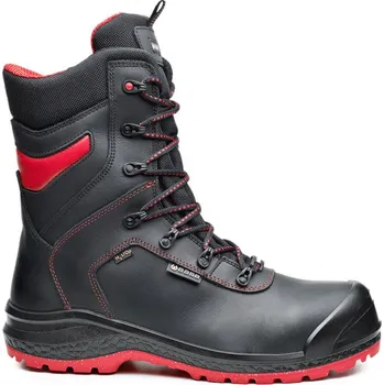 Pracovní obuv PORTWEST Obuv Base Be-Dry Top B0896 S3 WR CI HRO SRC, holeňová s nekovovou špicí POR-B0896BKD40 40 Černá/červená