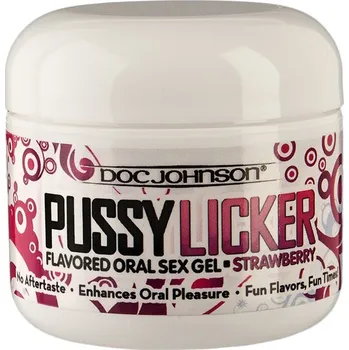 Lubrikační gel Doc Johnson Pussy Licker Strawberry 57ml