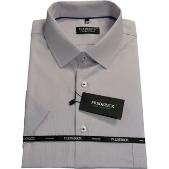 Pánská košile Pánská košile s krátkým rukávem - střih REGULAR - vzor F688 - 41