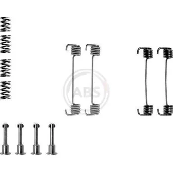 Brzdová čelist Sada příslušenství, parkovací brzdové čelisti A.B.S. 0620Q