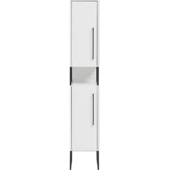 Koupelnový nábytek Koupelnová skříňka vysoká Möbelpartner Limone bílá matná 33 x 183,4 x 30,2 cm