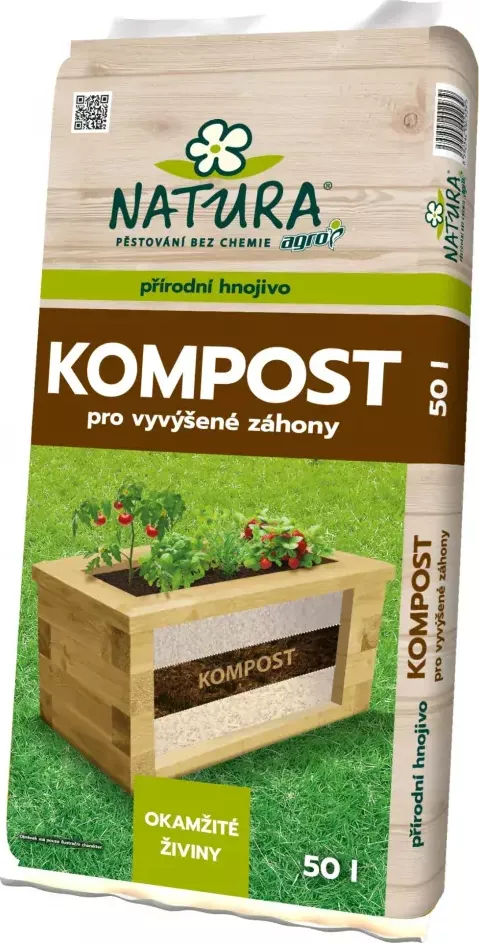 Kompost pro vyvýšené záhony Agro Natura