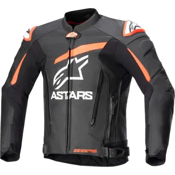 Moto bunda Bunda GP PLUS 4, ALPINESTARS (černá/červená fluo/bílá) 2026 58