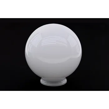 Stínidlo Ozdobné skleněné stínidlo ø 16cm z opálového skla