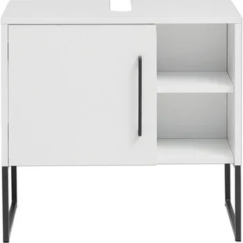 Koupelnový nábytek Koupelnová skříňka pod umyvadlo Möbelpartner Limone bílá matná 60,4 x 59,5 x 33 cm