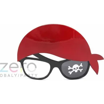 Karnevalová maska Brýle party 'Pirát'