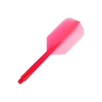 Příslušenství pro šipky CONDOR LETKY ZERO STRESS - SLIM - LONG - CLEAR RED