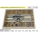 BUČOVICE TOOLS a.s. Závitníky a očka sada Whitworth 1/8"-1/2" NO, Bučovice Tools