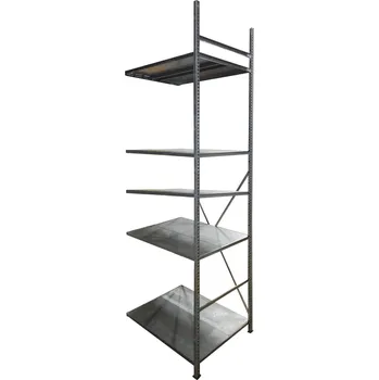 regál Přídavný použitý policový regál Varimo, 2500x1000x700 mm, 5 polic