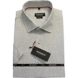 Pánská košile s krátkým rukávem - střih SLIM - vzor F705 - 38