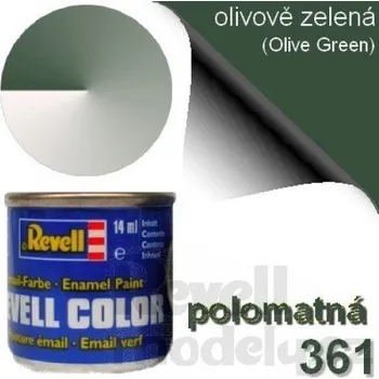 Modelářská barva 32361 - Hedvábná olivově zelená 14ml (olive green silk) 361