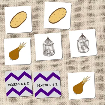 Pexeso Oskola Pexeso - výslovnost hlásek C S Z