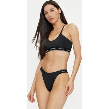 Dámské plavky Calvin Klein Swimwear Vrchní část bikin KW0KW02426 Černá XS