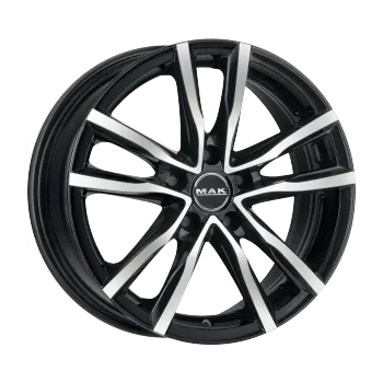 Alu kolo Alu disk MAK MILANO 6.5x16, 5x100, 56.1, ET48 BLACK MIRROR