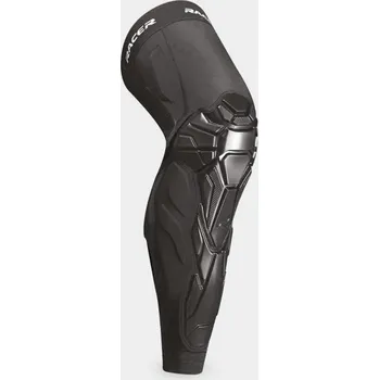 Motocyklový chránič kolene a holeně Chrániče kolen FLEXAIR combo, RACER (černá) XL