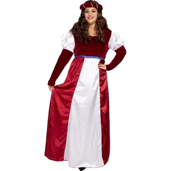 Funiglobal - Plus size kostým středověká princezna pro ženy - XXL