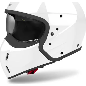 Helma na motorku Přilba J110 Color, AIROH (lesklá bílá) 2026 S