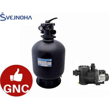 Bazénová filtrace Vágner Pool Filtrační zařízení Azur KIT 480 9m3/hod na podstavci s čerpadlem Bettar