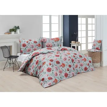 Bytový textil Matějovský Ložní povlečení bavlna deluxe 200/200 - FLORA velikost: 200/200cm+2x70/90cm