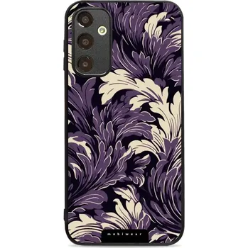 Pouzdro na mobilní telefon Lesklý kryt Mobiwear Glossy - Samsung Galaxy A25 5G - GA46G Fialové rostliny (Prémiové lesklé pouzdro, obal, kryt Mobiwear Glossy na mobil Samsung Galaxy A25 5G - GA46G Fialové rostliny, materiál Plast + TPU silikon - krytí po všech stranách, neošoupateln