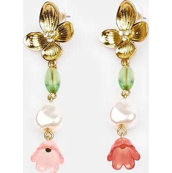 Náramek GATE Visící náušnice s květinovým designem uni 224-1319/31