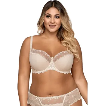 Podprsenka Dámská podprsenka 1030 Novato beige - AVA Béžová 75/H